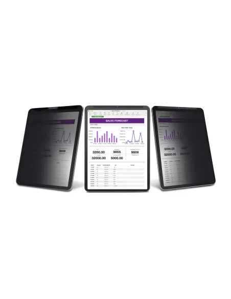 StarTech.com Filtro de Privacidad Táctil de 4 Vías para Orientación Horizontal Vertical + -30° Anti Luz (51%) Mate para iPad