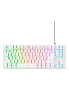 Trust GXT 833W Thado TKL teclado Juego USB QWERTY Español Blanco 2
