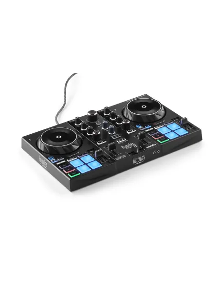 Hercules Inpulse 200 MK3 DVS (Sistema de vinilo digital) para scratch digital 2 canales Negro