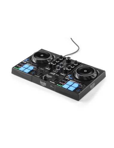 Hercules Inpulse 200 MK3 DVS (Sistema de vinilo digital) para scratch digital 2 canales Negro