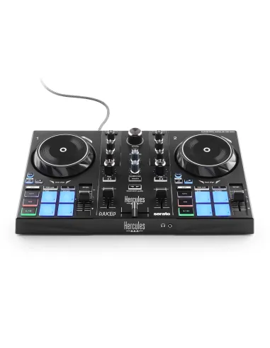 Hercules Inpulse 200 MK3 DVS (Sistema de vinilo digital) para scratch digital 2 canales Negro