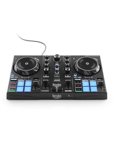 Hercules Inpulse 200 MK3 DVS (Sistema de vinilo digital) para scratch digital 2 canales Negro