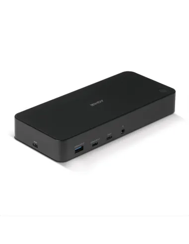 Lindy 43366 base para portátil y replicador de puertos Acoplamiento USB 3.2 Gen 2 (3.1 Gen 2) Type-C Negro
