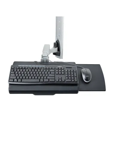 StarTech.com Estación de Trabajo Soporte de Pared para Monitor VESA de 27 Pulgadas (10kg) con Bracket para CPU   Ordenador y