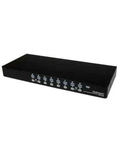 StarTech.com Conmutador Switch KVM 1U OSD y Cables 16 puertos USB A Vídeo VGA HD15