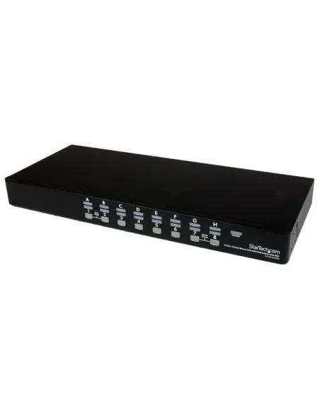 StarTech.com Conmutador Switch KVM 1U OSD y Cables 16 puertos USB A Vídeo VGA HD15