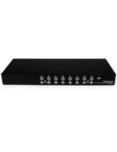 StarTech.com Conmutador Switch KVM 1U OSD y Cables 16 puertos USB A Vídeo VGA HD15