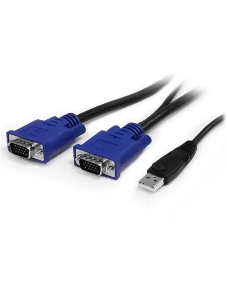 StarTech.com Conmutador Switch KVM 1U OSD y Cables 16 puertos USB A Vídeo VGA HD15