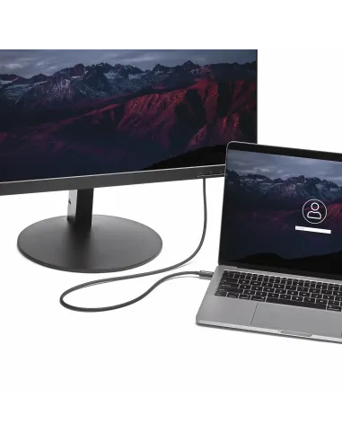 StarTech.com Cable Thunderbolt 3 Pasivo de 2m - 20Gbps - PD 100W - Vídeo 4K - Cable Thunderbolt - Certificado Thunderbolt -