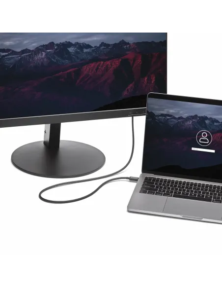 StarTech.com Cable Thunderbolt 3 Pasivo de 2m - 20Gbps - PD 100W - Vídeo 4K - Cable Thunderbolt - Certificado Thunderbolt -