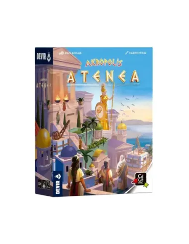 Juego de mesa akropolis expansión atenea