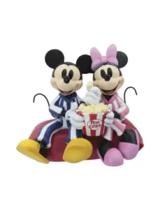 Figura enesco disney mickey y minnie hora de pijama