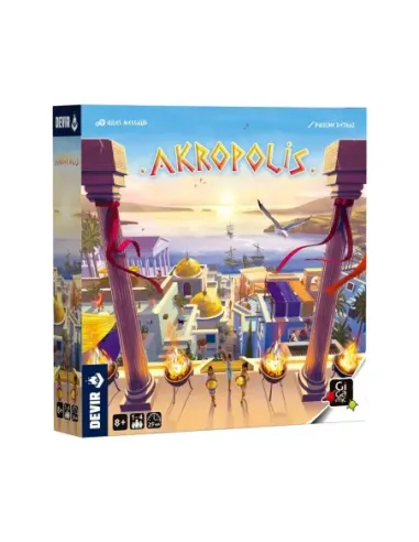 Juego de mesa akropolis