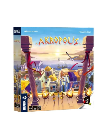 Juego de mesa akropolis