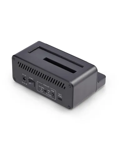 StarTech.com Clonador NVMe M.2 a SATA de 2.5 3.5 - Dock Duplicador Autónomo de 2 Bahías para SSD - Bidireccional NVMe a SATA  