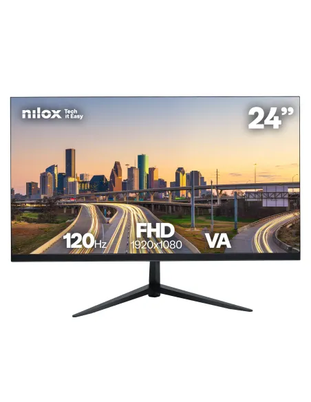 Nilox NXM24FHD1205 pantalla para PC 61 cm (24") 1920 x 1080 Pixeles Full HD LCD