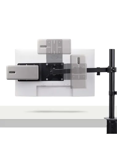 StarTech.com Soporte Bracket de Montaje VESA Compatible con 75x75 100x100 para NUC Thin Client Docking Stations - Soporte VESA