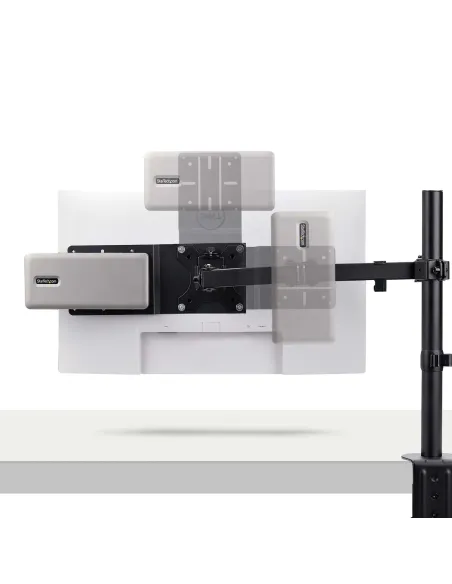StarTech.com Soporte Bracket de Montaje VESA Compatible con 75x75 100x100 para NUC Thin Client Docking Stations - Soporte VESA