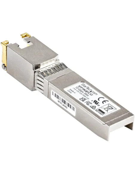 StarTech.com Módulo Transceptor SFP+ Compatible con Cisco SFP-10GB-TC - 10GBASE-T - SFP a RJ45 Cat6   Cat5e - SFP+ Ethernet