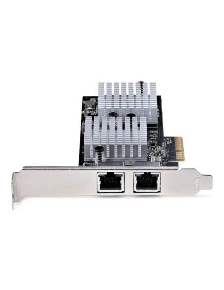 StarTech.com Tarjeta PCI Express Adaptadora de Red Ethernet de 2 Puertos RJ45 - Tarjeta de Red para Servidores o PCs - con