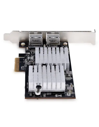 StarTech.com Tarjeta PCI Express Adaptadora de Red Ethernet de 2 Puertos RJ45 - Tarjeta de Red para Servidores o PCs - con