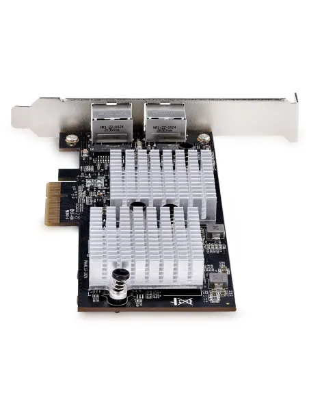 StarTech.com Tarjeta PCI Express Adaptadora de Red Ethernet de 2 Puertos RJ45 - Tarjeta de Red para Servidores o PCs - con