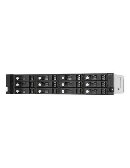 QNAP TL-R1220Sep-RP Carcasa de disco duro SSD Negro, Gris 2.5 3.5"