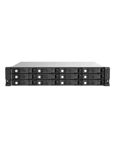 QNAP TL-R1220Sep-RP Carcasa de disco duro SSD Negro, Gris 2.5 3.5"