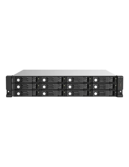 QNAP TL-R1220Sep-RP Carcasa de disco duro SSD Negro, Gris 2.5 3.5"