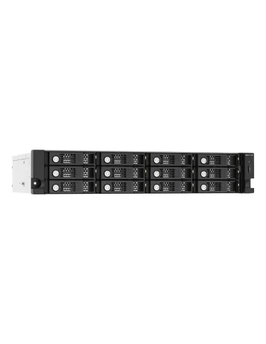QNAP TL-R1220Sep-RP Carcasa de disco duro SSD Negro, Gris 2.5 3.5"