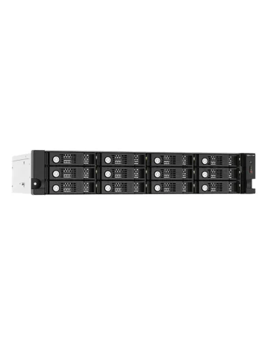 QNAP TL-R1220Sep-RP Carcasa de disco duro SSD Negro, Gris 2.5 3.5"