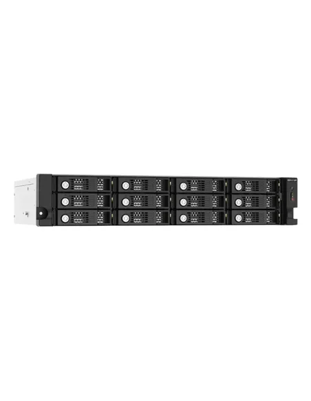 QNAP TL-R1220Sep-RP Carcasa de disco duro SSD Negro, Gris 2.5 3.5"