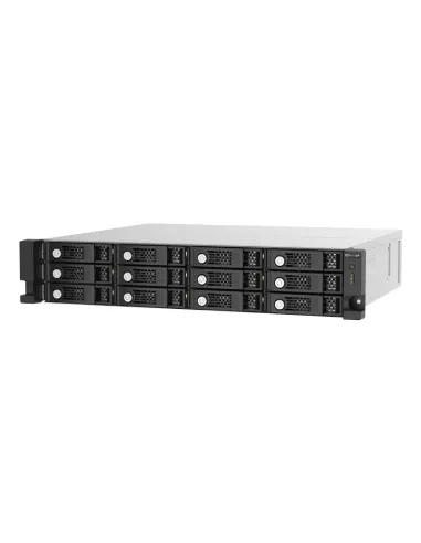QNAP TL-R1220Sep-RP Carcasa de disco duro SSD Negro, Gris 2.5 3.5"