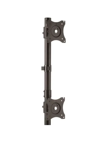 StarTech.com Soporte Vertical de Acero de Servicio Pesado para dos Monitores - Base Ajustable VESA para Pantallas de hasta 27