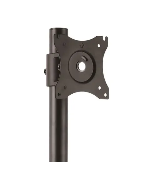 StarTech.com Soporte Vertical de Acero de Servicio Pesado para dos Monitores - Base Ajustable VESA para Pantallas de hasta 27