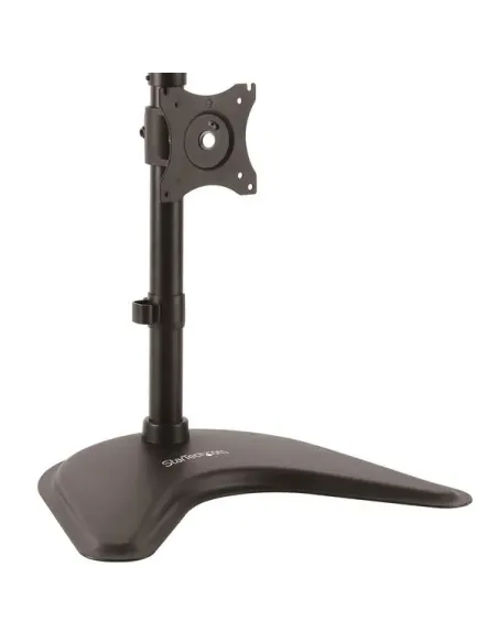 StarTech.com Soporte Vertical de Acero de Servicio Pesado para dos Monitores - Base Ajustable VESA para Pantallas de hasta 27