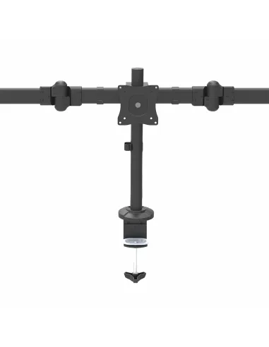 StarTech.com Brazo para 3 Monitores de Montaje en Escritorio - Soporte VESA Ergonómico para 3 Monitores de hasta 27" - Mástil