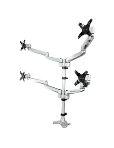 StarTech.com Brazo Soporte VESA de Escritorio para 4 Monitores Articulado Ergonómico de Ajuste de Altura para 4 Monitores 2x2
