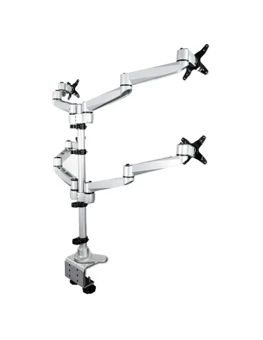 StarTech.com Brazo Soporte VESA de Escritorio para 4 Monitores Articulado Ergonómico de Ajuste de Altura para 4 Monitores 2x2