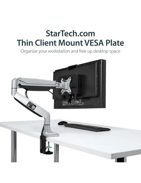 StarTech.com Soporte de Montaje VESA para Clientes Delgados - Caja VESA para Thin Clients - Soporte para Clientes Ligeros