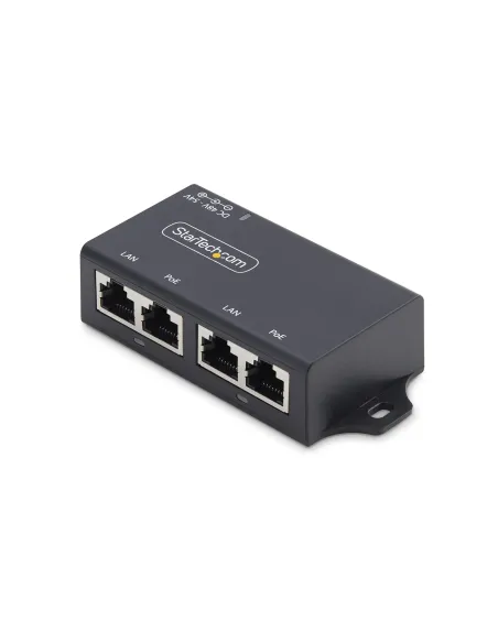 StarTech.com AF221CE-POE-INJECTOR adaptador e inyector de PoE Gigabit Ethernet, Ethernet rápido