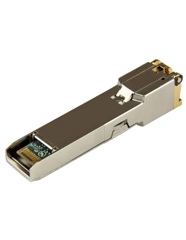StarTech.com Módulo Transceptor SFP+ Compatible con el Modelo AR-SFP-10G-T de Arista Networks - 10GBASE-T - SFP+ a RJ45 Cat6  