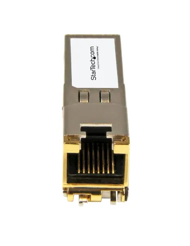 StarTech.com Módulo Transceptor SFP+ Compatible con el Modelo AR-SFP-10G-T de Arista Networks - 10GBASE-T - SFP+ a RJ45 Cat6  