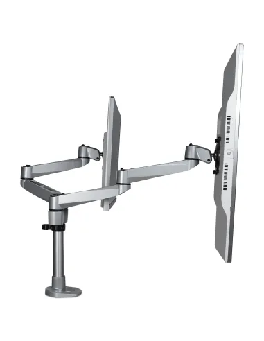 StarTech.com Brazo Articulado Prémium para Dos Monitores de hasta 27" (8Kg) - Soporte VESA de Altura Ajustable - Montaje