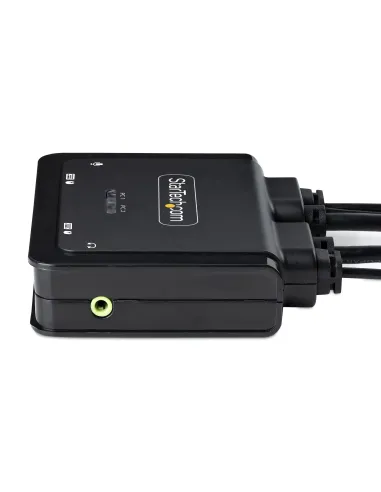 StarTech.com C2-H46-UAC-CBL-KVM interruptor KVM Negro