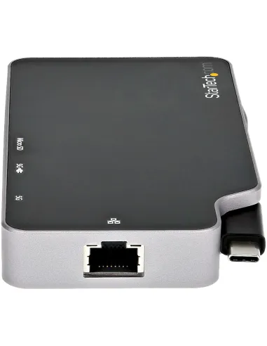 StarTech.com Adaptador Multipuertos USB C - Docking Station USB 3.1 Tipo C a Vídeo HDMI de 4K o VGA - PD Pass-through de 100W -