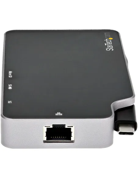 StarTech.com Adaptador Multipuertos USB C - Docking Station USB 3.1 Tipo C a Vídeo HDMI de 4K o VGA - PD Pass-through de 100W -