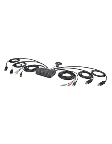 StarTech.com C2-DD46-UA2-CBL-KVM interruptor KVM Negro