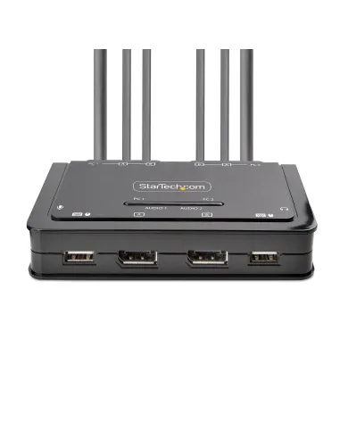 StarTech.com C2-DD46-UA2-CBL-KVM interruptor KVM Negro