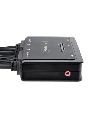 StarTech.com C2-DD46-UA2-CBL-KVM interruptor KVM Negro